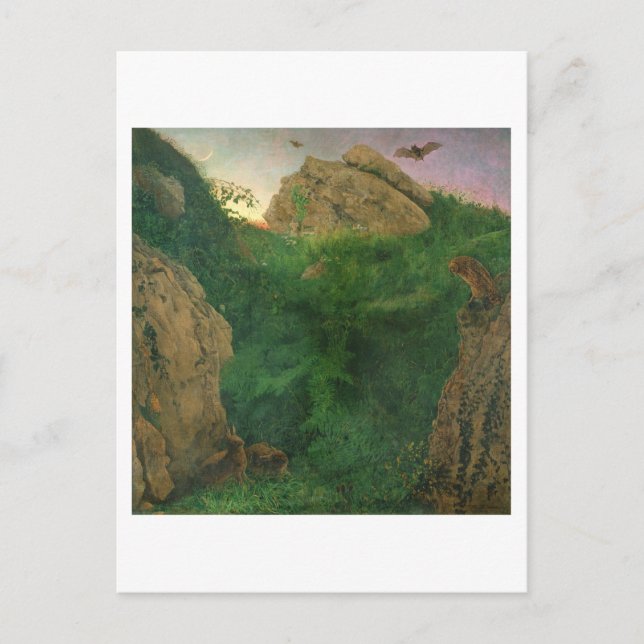 Twilight (oil) postcard (Front)