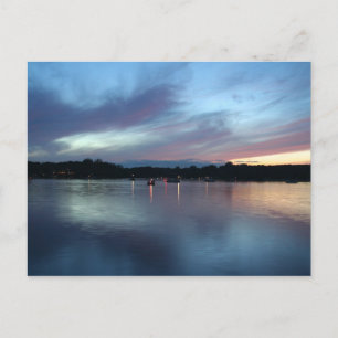 Twilight on the Lake Postcard