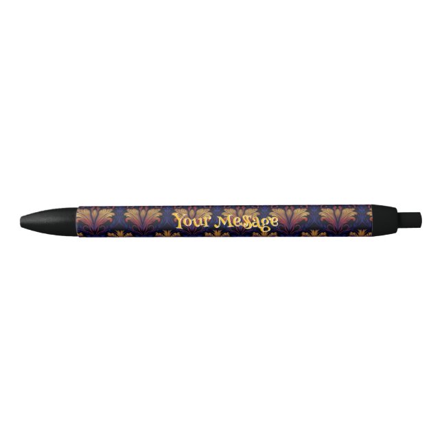 Twilight Opulence  Black Ink Pen (Front)