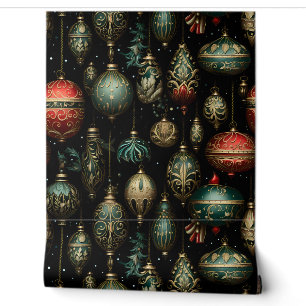 Twilight Ornament Garden Botanical Wallpaper