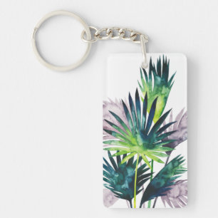 Twilight Palms- Palm Fronds Key Ring