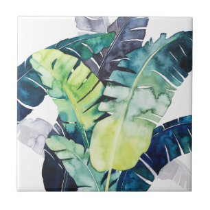 Twilight Palms - Palm Leaves Tile