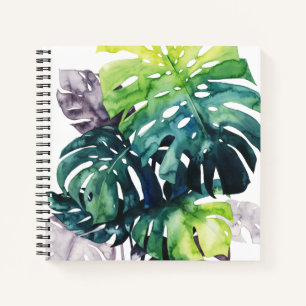 Twilight Palms - Split Leaf Notebook
