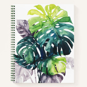 Twilight Palms - Split Leaf Notebook