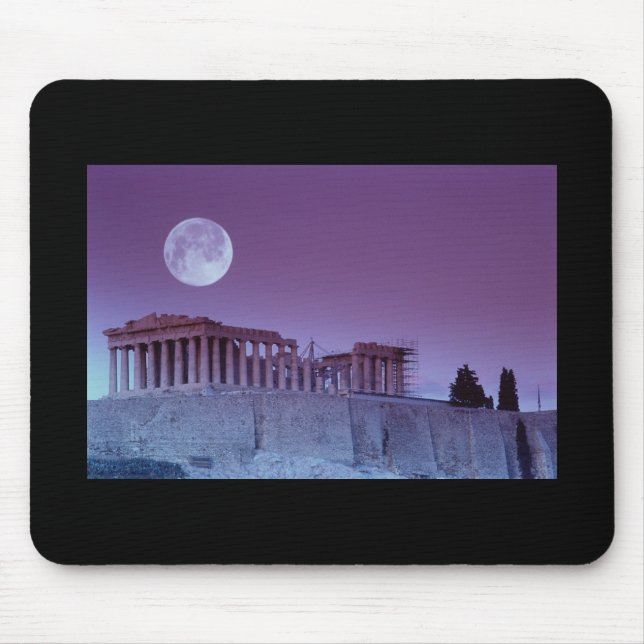 Twilight Parthenon Mouse Mat (Front)