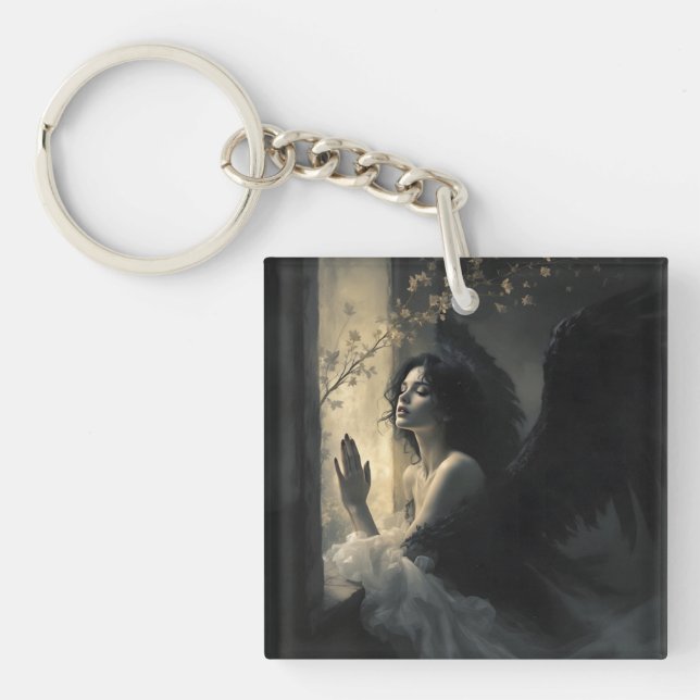 Twilight Prayer: The Midnight Angel Key Ring (Front)