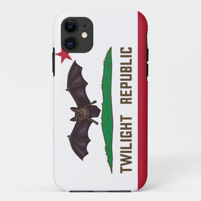 Twilight Republic Flag Case-Mate iPhone Case (Back)