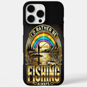 Twilight Rods and Calm Waters iPhone 16 Pro Max Case