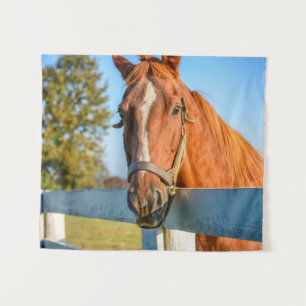 Twilight Rose   Thoroughbred Race Horse Tapestry