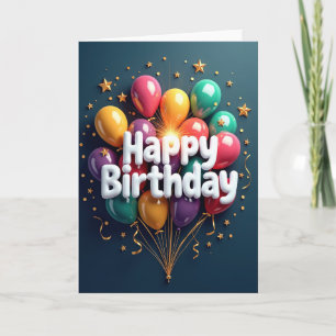 Twilight Sphere Birthday Card