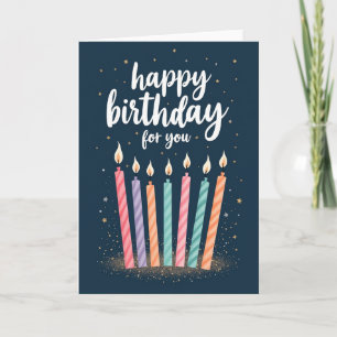 Twilight Star Birthday Card