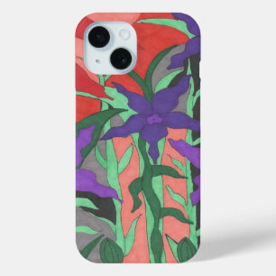Twilight Sun Garden Floral iPhone 15 Case