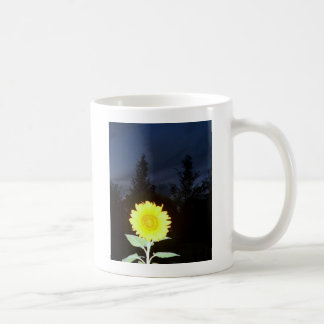 Twilight Sunflower Coffee Mug