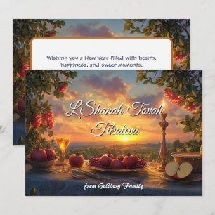 Twilight Table of Blessings card