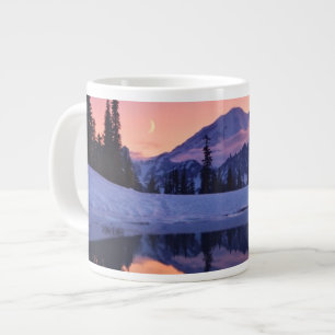 Twilight, Tarn and Crescent Moon Large Coffee Mug