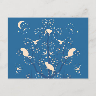 Twilight Tomcats Postcard