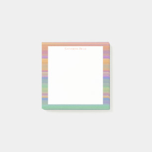 Twilight Vista Brightly Coloured Southwest Pattern Post-it Notes