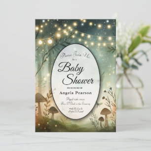 Twilight Whispers of the Woodland Invitation