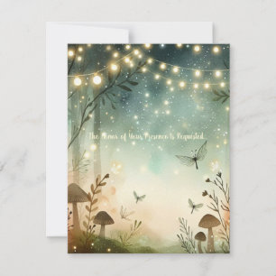 Twilight Whispers of the Woodland Invitation
