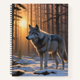 Twilight Wolf Notebook