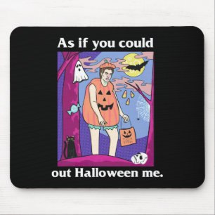 Twillight Spooky Season As If You Could Out Hallow Mouse Mat