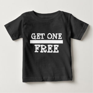 Twin 2 Buy One Get One Free Baby T-Shirt