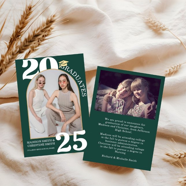 Twin Arch Photo College High School Graduation Announcement (Creator Uploaded)