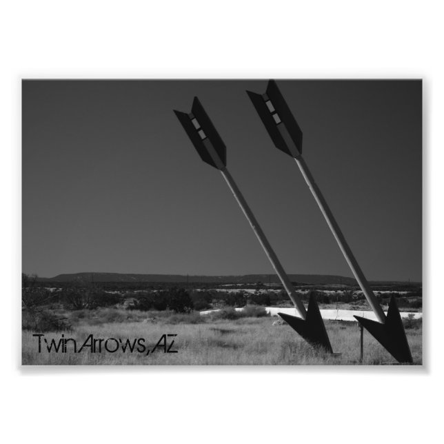 Twin Arrows Photo Print (Front)