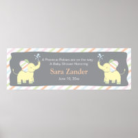 Twin Baby Elephants  |  Ping Banner