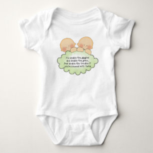 Twin baby girl tutu bodysuit
