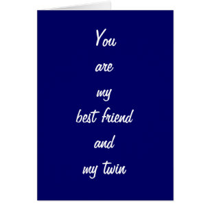 TWIN BIRTHDAY=BEST FRIEND AND BIGGEST BLESSING