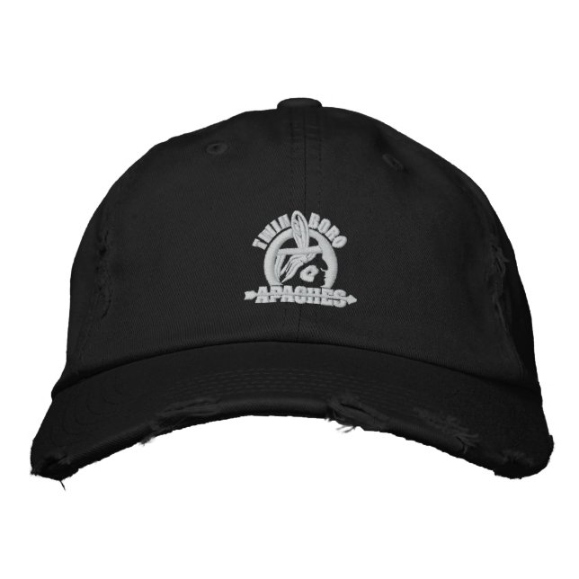 Twin Boro Apaches stressed Cap (Front)