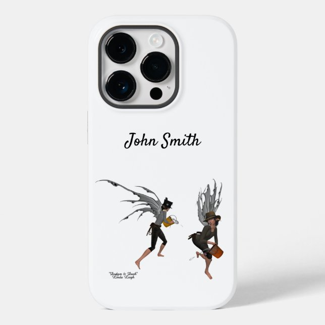 Twin Boy Rain Faeries Cell Phone Case (Back)