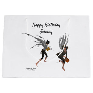 Twin Boy Rain Faeries Gift Bag