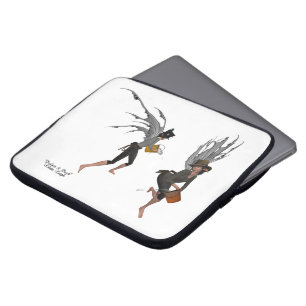 Twin Boy Rain Faeries Laptop Sleeve