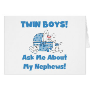 Twin Boys Ask About My Nephew