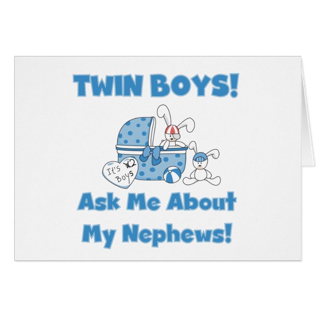 Twin Boys Ask About My Nephew (Front Horizontal)