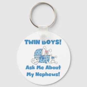 Twin Boys Ask About My Nephew Key Ring