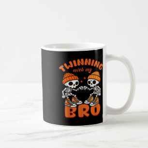 Twin Boys Twinning Halloween Best Friend Matching Coffee Mug