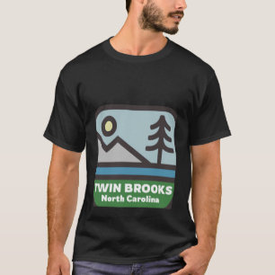 Twin Brooks North Carolina Mountains NC Souvenir T-Shirt