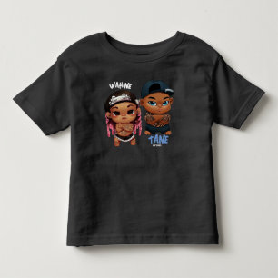 TWIN CHARACTERS OF TIKI TOTS TEES