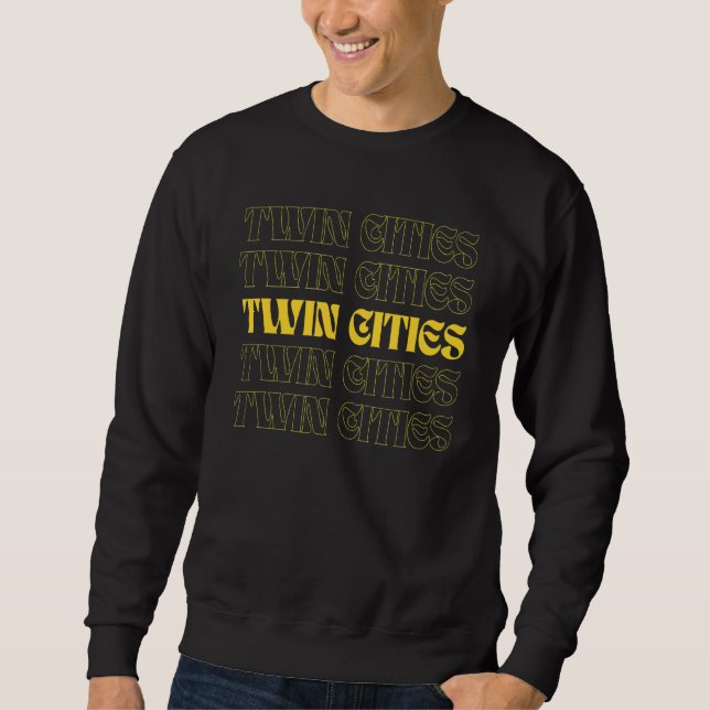 Twin Cities Minnesota Home State Sweatshirt (Front)