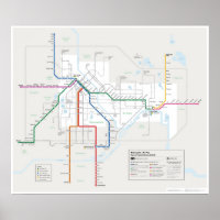 Twin Cities Transit Map (Future)