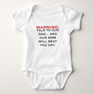 Twin Crazy Baby Bodysuit
