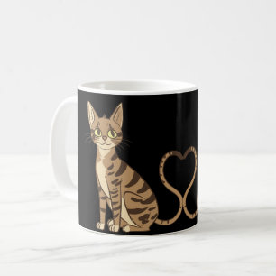 TWIN CUTE BENGAL CATS  COFFEE MUG