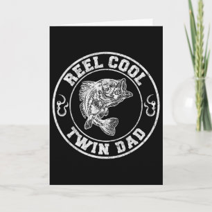 Twin Dad Fishing1  Card