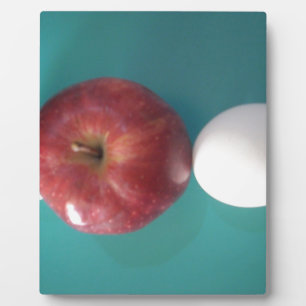 Twin Egg red apple for a pie.JPG Plaque
