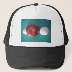 Twin Egg red apple for a pie.JPG Trucker Hat