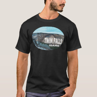 Twin Falls Idaho Bumper Sticker T-Shirt