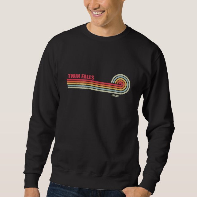 Twin Falls Idaho City State Sweatshirt (Front)